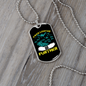 Camper Necklace Pack Lighter Go Further Necklace Stainless Steel or 18k Gold Dog Tag 24" Chain-Express Your Love Gifts
