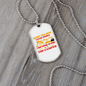 Camper Necklace Park The Camper Necklace Stainless Steel or 18k Gold Dog Tag 24" Chain-Express Your Love Gifts