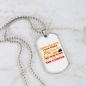 Camper Necklace Park The Camper Necklace Stainless Steel or 18k Gold Dog Tag 24" Chain-Express Your Love Gifts