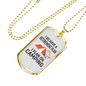 Camper Necklace Plan On Camping Black Necklace Stainless Steel or 18k Gold Dog Tag 24" Chain-Express Your Love Gifts