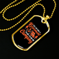 Camper Necklace Plan On Camping Necklace Stainless Steel or 18k Gold Dog Tag 24" Chain-Express Your Love Gifts