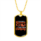 Camper Necklace Plan On Camping Necklace Stainless Steel or 18k Gold Dog Tag 24" Chain-Express Your Love Gifts