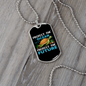 Camper Necklace Protect The Ocean Necklace Stainless Steel or 18k Gold Dog Tag 24" Chain-Express Your Love Gifts