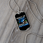 Camper Necklace Protect The Ocean White Necklace Stainless Steel or 18k Gold Dog Tag 24" Chain-Express Your Love Gifts