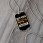 Camper Necklace Quit Your Hitchin Necklace Stainless Steel or 18k Gold Dog Tag 24" Chain-Express Your Love Gifts
