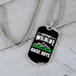 Camper Necklace Raise Boys Necklace Stainless Steel or 18k Gold Dog Tag 24" Chain-Express Your Love Gifts