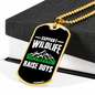 Camper Necklace Raise Boys Necklace Stainless Steel or 18k Gold Dog Tag 24" Chain-Express Your Love Gifts