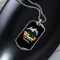 Camper Necklace Rather Be Camping Necklace Stainless Steel or 18k Gold Dog Tag 24" Chain-Express Your Love Gifts