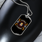 Camper Necklace Rather Camping Necklace Stainless Steel or 18k Gold Dog Tag 24" Chain-Express Your Love Gifts
