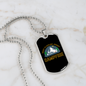 Camper Necklace Ready to Explore Journey Necklace Stainless Steel or 18k Gold Dog Tag 24" Chain-Express Your Love Gifts