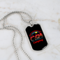 Camper Necklace Real Grandmas Go Camping Necklace Stainless Steel or 18k Gold Dog Tag 24" Chain-Express Your Love Gifts