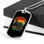 Camper Necklace Redwood National Home of America Necklace Stainless Steel or 18k Gold Dog Tag 24" Chain-Express Your Love Gifts