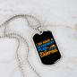 Camper Necklace Retirement Plan Camping Necklace Stainless Steel or 18k Gold Dog Tag 24" Chain-Express Your Love Gifts
