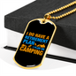 Camper Necklace Retirement Plan Camping Necklace Stainless Steel or 18k Gold Dog Tag 24" Chain-Express Your Love Gifts