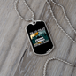 Camper Necklace RV Co-Pilot Necklace Stainless Steel or 18k Gold Dog Tag 24" Chain-Express Your Love Gifts