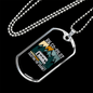 Camper Necklace RV Co-Pilot Necklace Stainless Steel or 18k Gold Dog Tag 24" Chain-Express Your Love Gifts