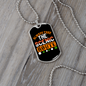 Camper Necklace Scenic Route Necklace Stainless Steel or 18k Gold Dog Tag 24" Chain-Express Your Love Gifts