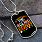 Camper Necklace Scenic Route Necklace Stainless Steel or 18k Gold Dog Tag 24" Chain-Express Your Love Gifts