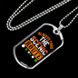 Camper Necklace Scenic Route Necklace Stainless Steel or 18k Gold Dog Tag 24" Chain-Express Your Love Gifts
