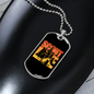 Camper Necklace Scout Life Camping Necklace Stainless Steel or 18k Gold Dog Tag 24" Chain-Express Your Love Gifts
