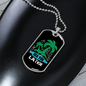 Camper Necklace Sea You Later Necklace Stainless Steel or 18k Gold Dog Tag 24" Chain-Express Your Love Gifts
