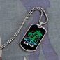 Camper Necklace Sea You Later Necklace Stainless Steel or 18k Gold Dog Tag 24" Chain-Express Your Love Gifts
