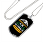 Camper Necklace Simplicity Is The Ultimate Sophistication Necklace Stainless Steel or 18k Gold Dog Tag 24" Chain-Express Your Love Gifts