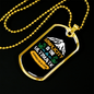 Camper Necklace Simplicity Is The Ultimate Sophistication Necklace Stainless Steel or 18k Gold Dog Tag 24" Chain-Express Your Love Gifts