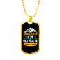 Camper Necklace Simplicity Is The Ultimate Sophistication Necklace Stainless Steel or 18k Gold Dog Tag 24" Chain-Express Your Love Gifts