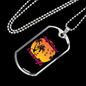 Camper Necklace Sleep Around #Vanlife Necklace Stainless Steel or 18k Gold Dog Tag 24" Chain-Express Your Love Gifts