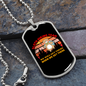 Camper Necklace Sloth Hiking Team Necklace Stainless Steel or 18k Gold Dog Tag 24" Chain-Express Your Love Gifts