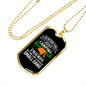 Camper Necklace Small Gang Camping Necklace Stainless Steel or 18k Gold Dog Tag 24" Chain-Express Your Love Gifts