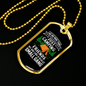 Camper Necklace Small Gang Camping Necklace Stainless Steel or 18k Gold Dog Tag 24" Chain-Express Your Love Gifts