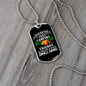 Camper Necklace Small Gang Camping Necklace Stainless Steel or 18k Gold Dog Tag 24" Chain-Express Your Love Gifts