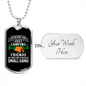 Camper Necklace Small Gang Camping Necklace Stainless Steel or 18k Gold Dog Tag 24" Chain-Express Your Love Gifts