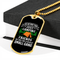 Camper Necklace Small Gang Camping Necklace Stainless Steel or 18k Gold Dog Tag 24" Chain-Express Your Love Gifts