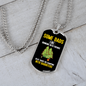 Camper Necklace Some Dads Are Necklace Stainless Steel or 18k Gold Dog Tag 24" Chain-Express Your Love Gifts