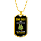 Camper Necklace Some Dads Are Necklace Stainless Steel or 18k Gold Dog Tag 24" Chain-Express Your Love Gifts