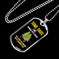 Camper Necklace Some Dads Are Necklace Stainless Steel or 18k Gold Dog Tag 24" Chain-Express Your Love Gifts