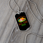 Camper Necklace Sometimes Nature is All You Need Necklace Stainless Steel or 18k Gold Dog Tag 24" Chain-Express Your Love Gifts