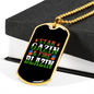 Camper Necklace Star Gazin & Fire Blazin Necklace Stainless Steel or 18k Gold Dog Tag 24" Chain-Express Your Love Gifts