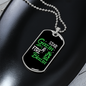 Camper Necklace Star Gazin Fire Necklace Stainless Steel or 18k Gold Dog Tag 24" Chain-Express Your Love Gifts