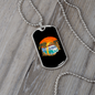 Camper Necklace Summer Van Tree Necklace Stainless Steel or 18k Gold Dog Tag 24" Chain-Express Your Love Gifts