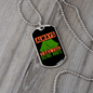 Camper Necklace Take The Scenic Route Necklace Stainless Steel or 18k Gold Dog Tag 24" Chain-Express Your Love Gifts