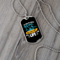 Camper Necklace The Beach And Camping Adventure Necklace Stainless Steel or 18k Gold Dog Tag 24" Chain-Express Your Love Gifts