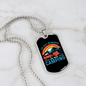 Camper Necklace The Best Memories Necklace Stainless Steel or 18k Gold Dog Tag 24" Chain-Express Your Love Gifts