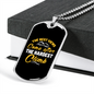 Camper Necklace The Hardest Climb Necklace Stainless Steel or 18k Gold Dog Tag 24" Chain-Express Your Love Gifts