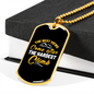 Camper Necklace The Hardest Climb Necklace Stainless Steel or 18k Gold Dog Tag 24" Chain-Express Your Love Gifts