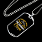 Camper Necklace The Hardest Climb Necklace Stainless Steel or 18k Gold Dog Tag 24" Chain-Express Your Love Gifts