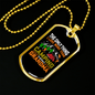 Camper Necklace The Only Thing Necklace Stainless Steel or 18k Gold Dog Tag 24" Chain-Express Your Love Gifts
